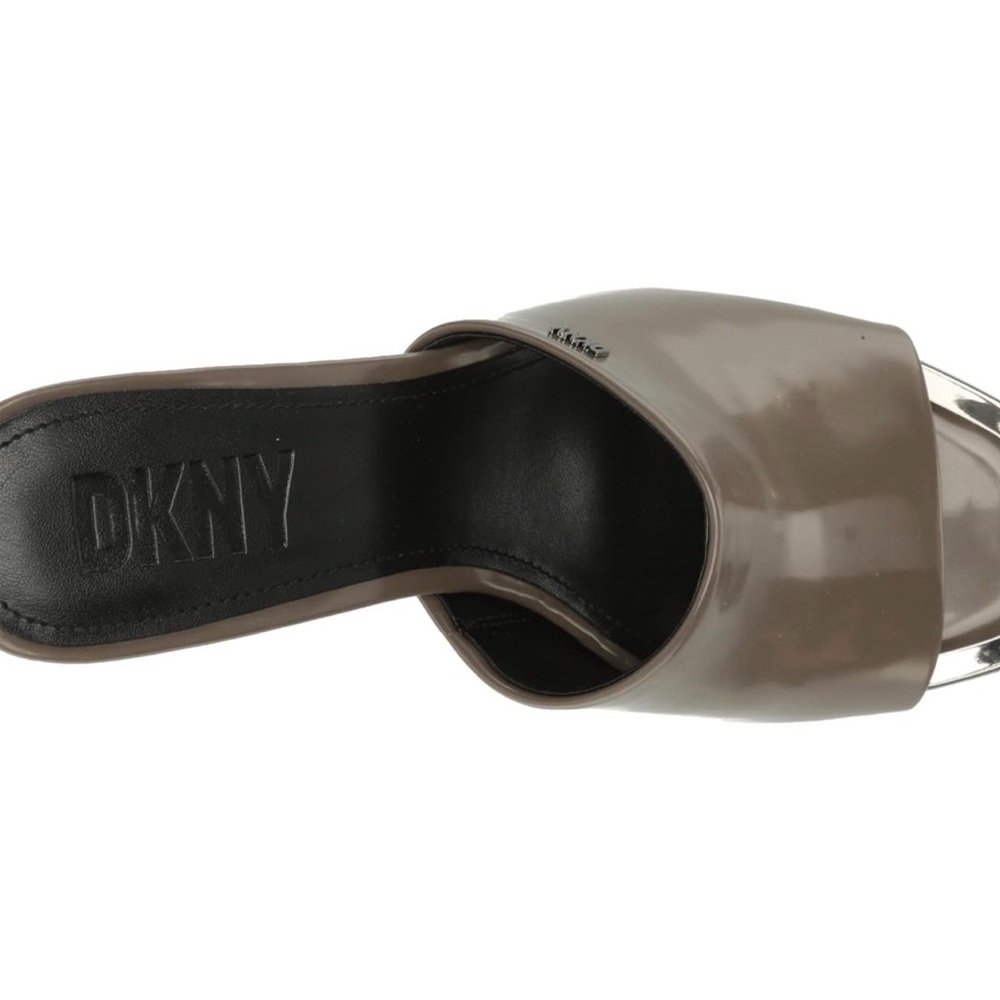 DKNY Women's Chocolate Brown Mules - Picture 6 of 14